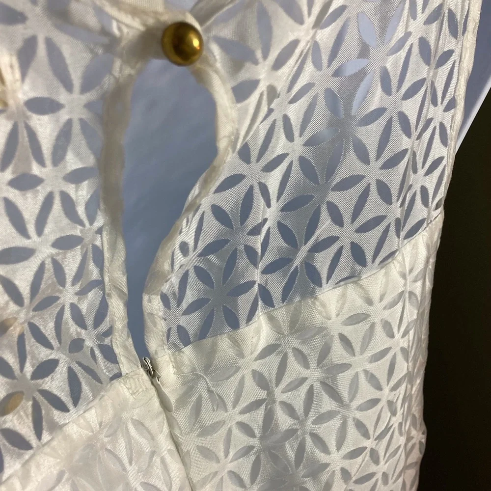 Brand new White Retro-inspired dress - Picture 4 of 7